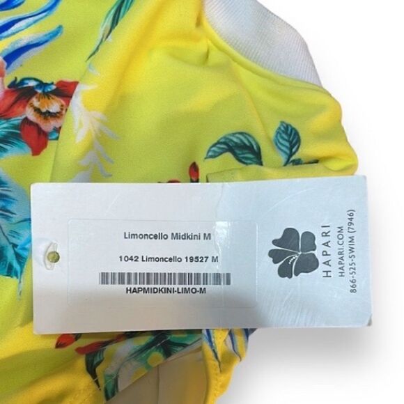 Hapari Swimsuit Limoncello Midkini Top Size Medium - Picture 6 of 6